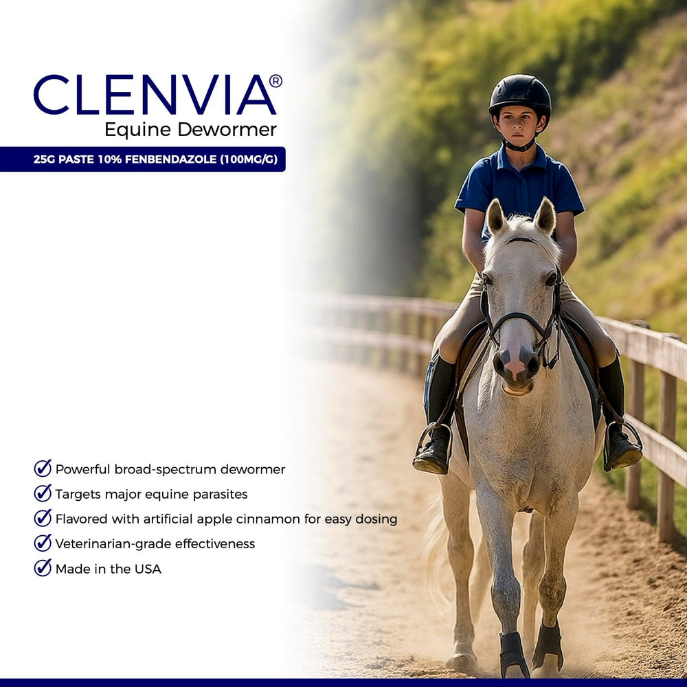 Jeringa de CLENVIA 25 g, dosis marcada para administración precisa.