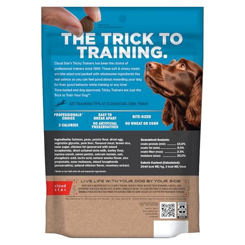 Tricky Trainers en bolsa de 14 onzas, ideal para sesiones de entrenamiento frecuentes.