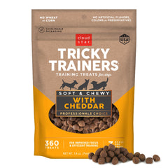 Cloud Star Tricky Trainers queso cheddar bocado blando para entrenamiento constante