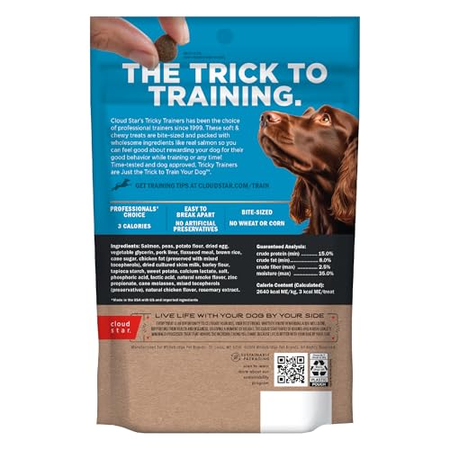 Textura blanda y masticable facilita dividir para sesiones de entrenamiento.