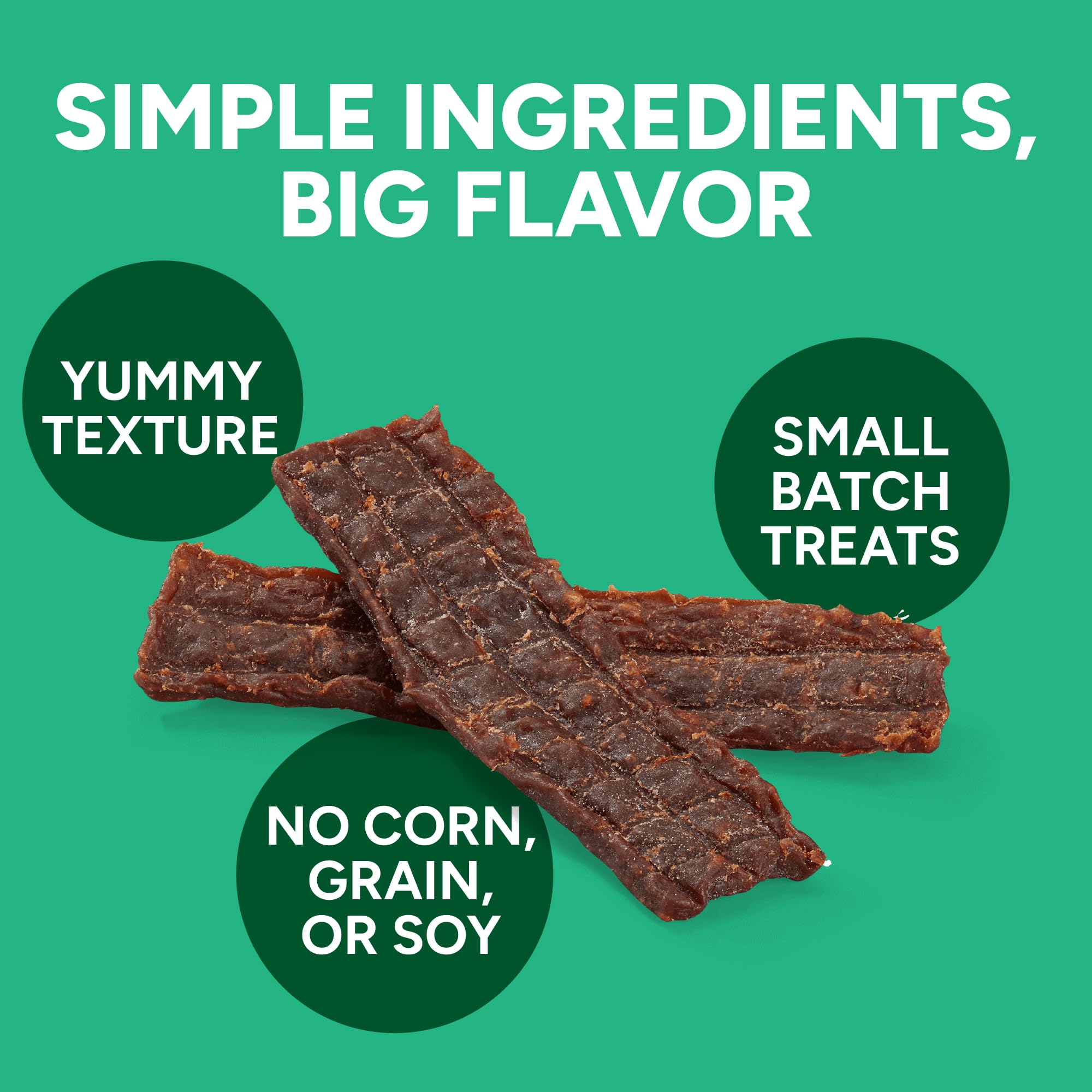 Cloud Star Wag More Bark Less: ingredientes simples, snack sin trigo maíz ni soja.