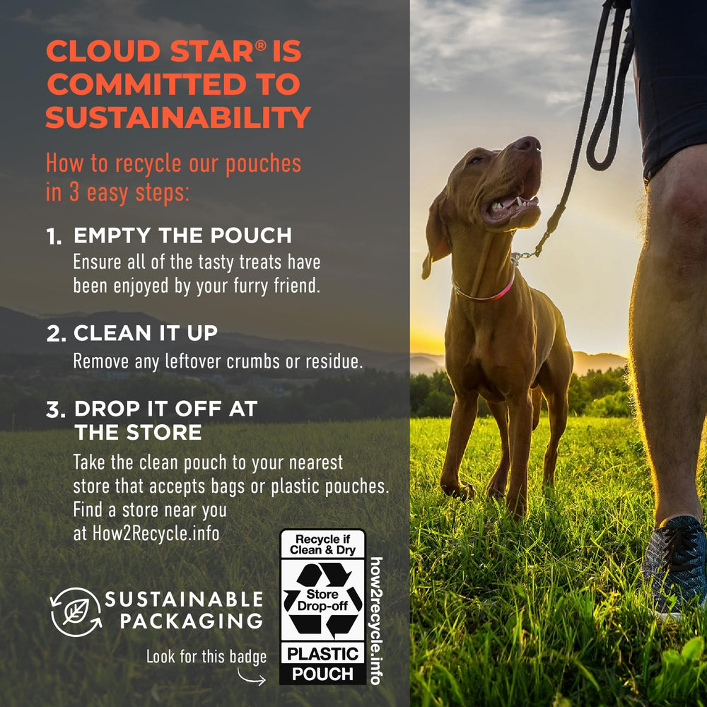 Cloud Star Wag More Bark Less Sliders: horneado en eeuu con ingredientes de calidad