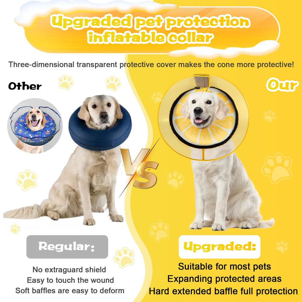 CNEO collar-donut tejido algodón transpirable, cuello cómodo durante la recuperación