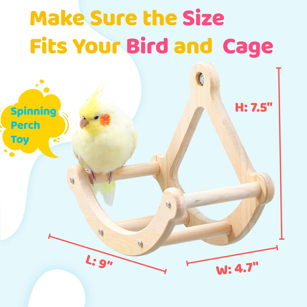 Coalinker oscilacion suave, favorece equilibrio y ejercicio en aves