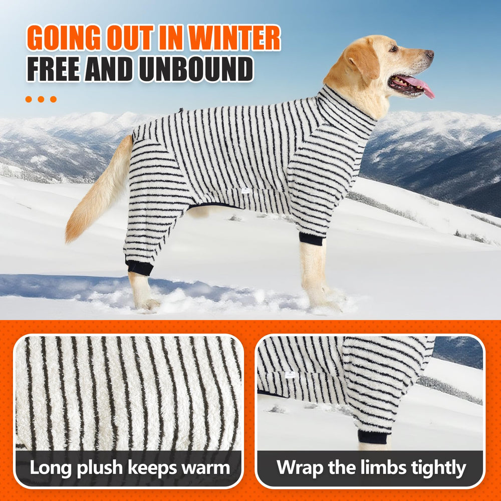 COCHPR pijama para perros que cubre más pelo y reduce pelusa en muebles