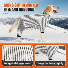 COCHPR pijama para perros que cubre más pelo y reduce pelusa en muebles