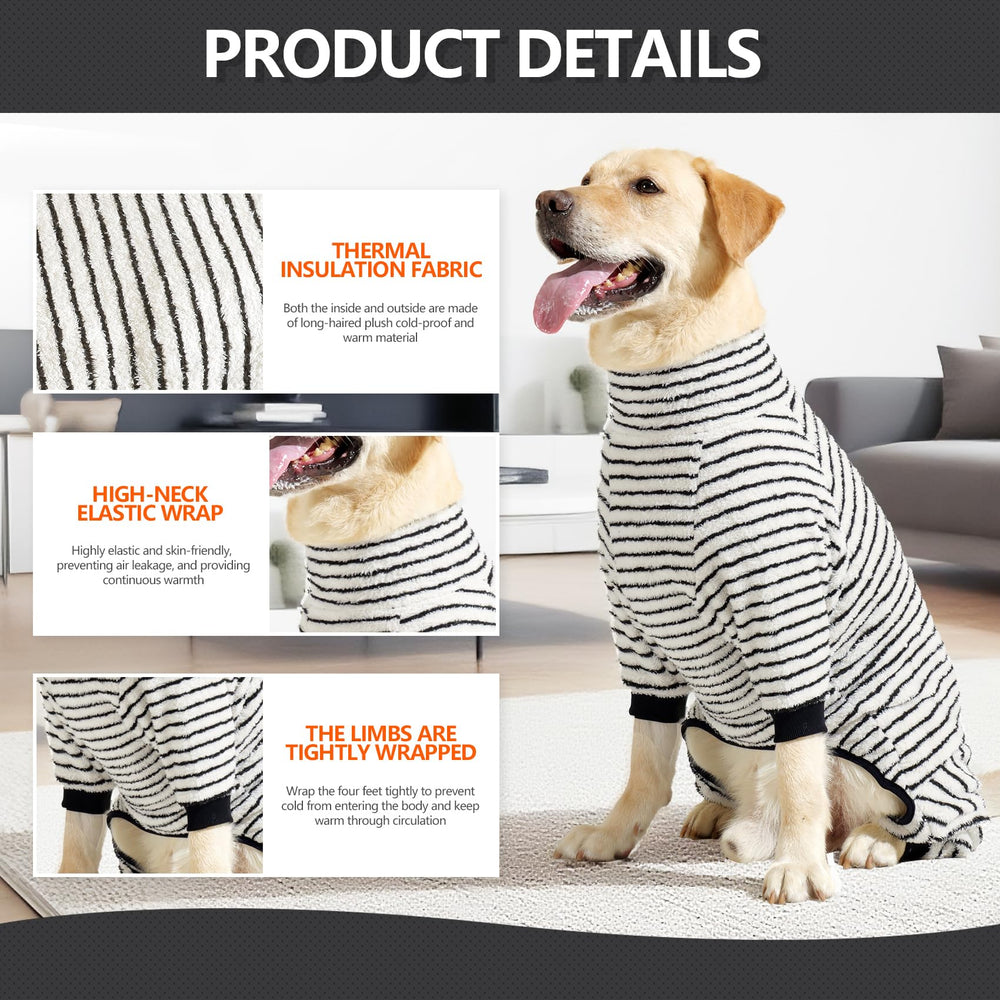 COCHPR pijama canino de tacto suave, ideal para descanso cómodo en casa