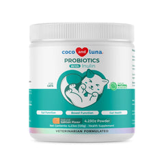 coco y luna probioticos gatos polvo para apoyar la digestión