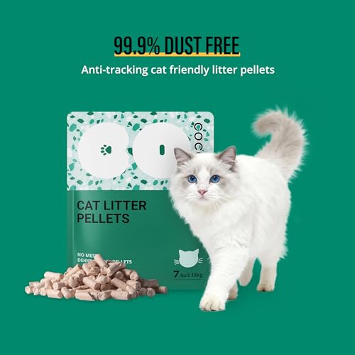 COCOYO pellets zeolita no se pegan al fondo de la caja de arena