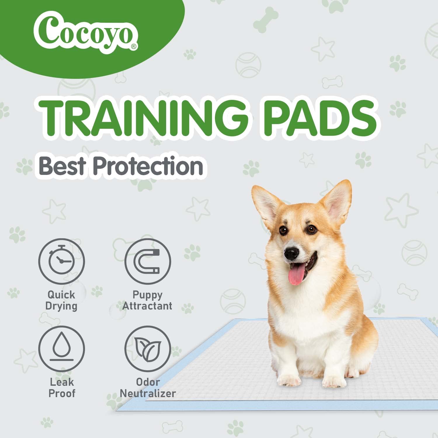 COCOYO Respaldo impermeable evita mojar el suelo.
