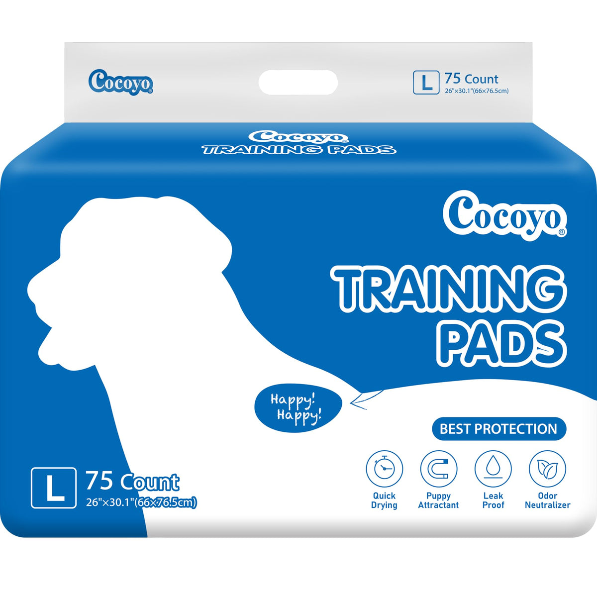COCOYO tapete de entrenamiento para perros grandes, ideal para entrenamiento diario en casa