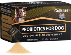 ColEaze Probióticos para Perros en sobre de dosis para digestión equilibrada