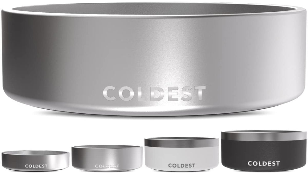 El cuenco Coldest Water para perros con aislamiento de tres capas mantiene el agua fresca.