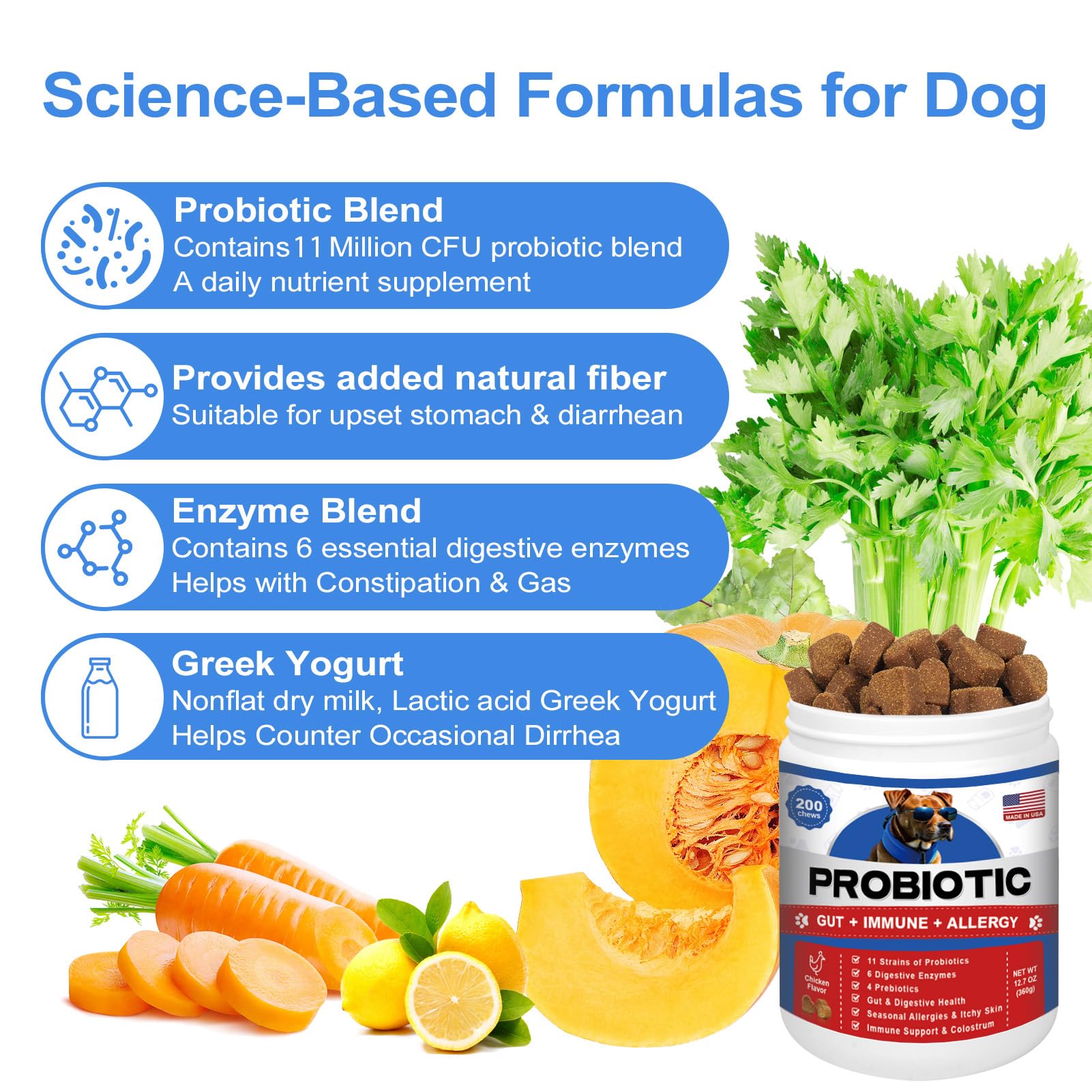 Etiqueta del bote ColEaze con detalles de ingredientes y beneficios.
