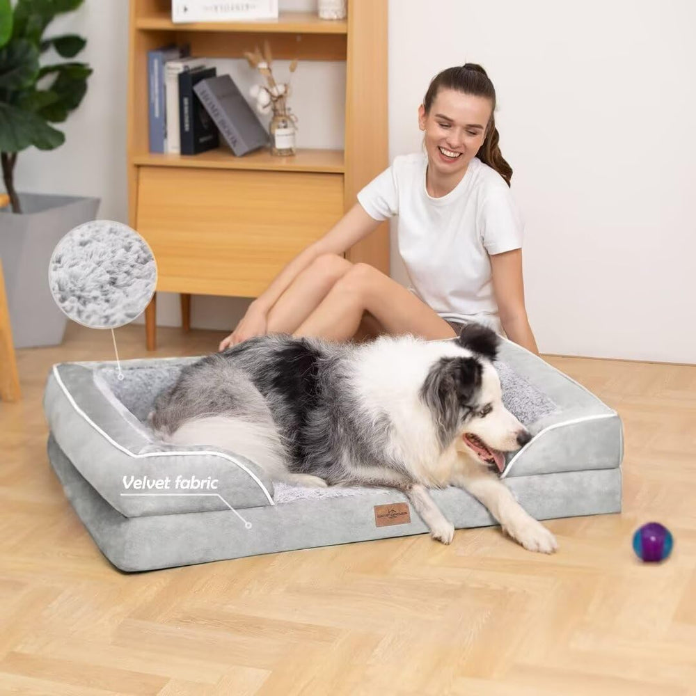 Base antideslizante de Comfort Expression mantiene la cama en su lugar.