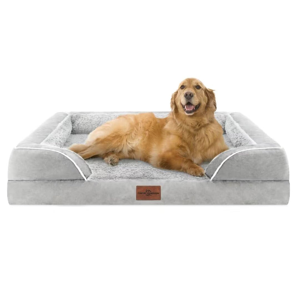 Cama ortopédica Comfort Expression para perros extragrandes, espuma tipo panal que apoya articulaciones