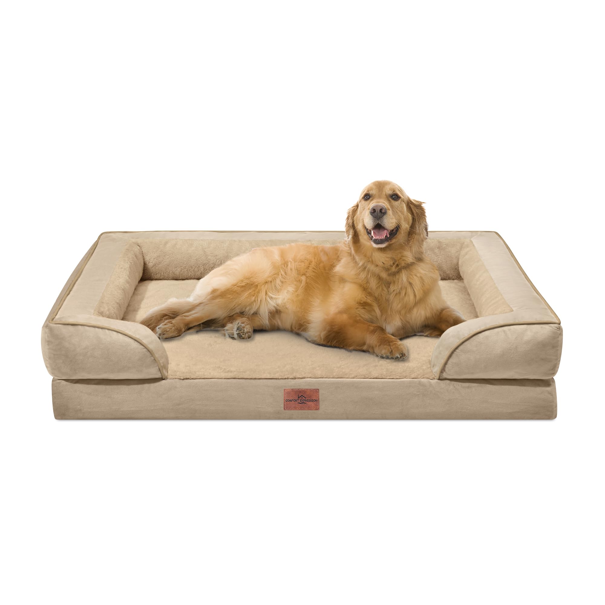 Cama Comfort Expression para perros extragrandes 42x30 pulgadas.