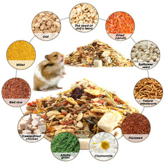 Pellets fortificados para una nutrición completa sin aditivos artificiales