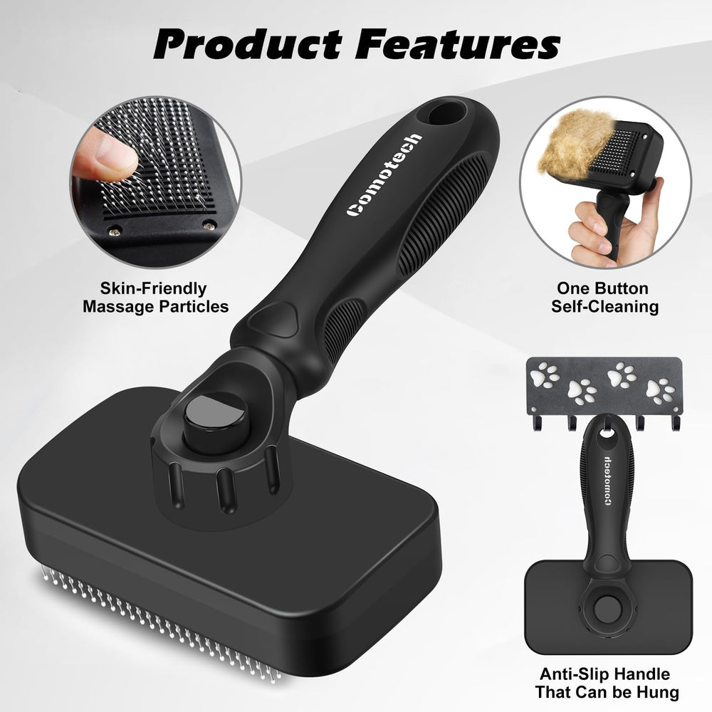 Comotech brocha para gato alisando el pelaje sin tirones