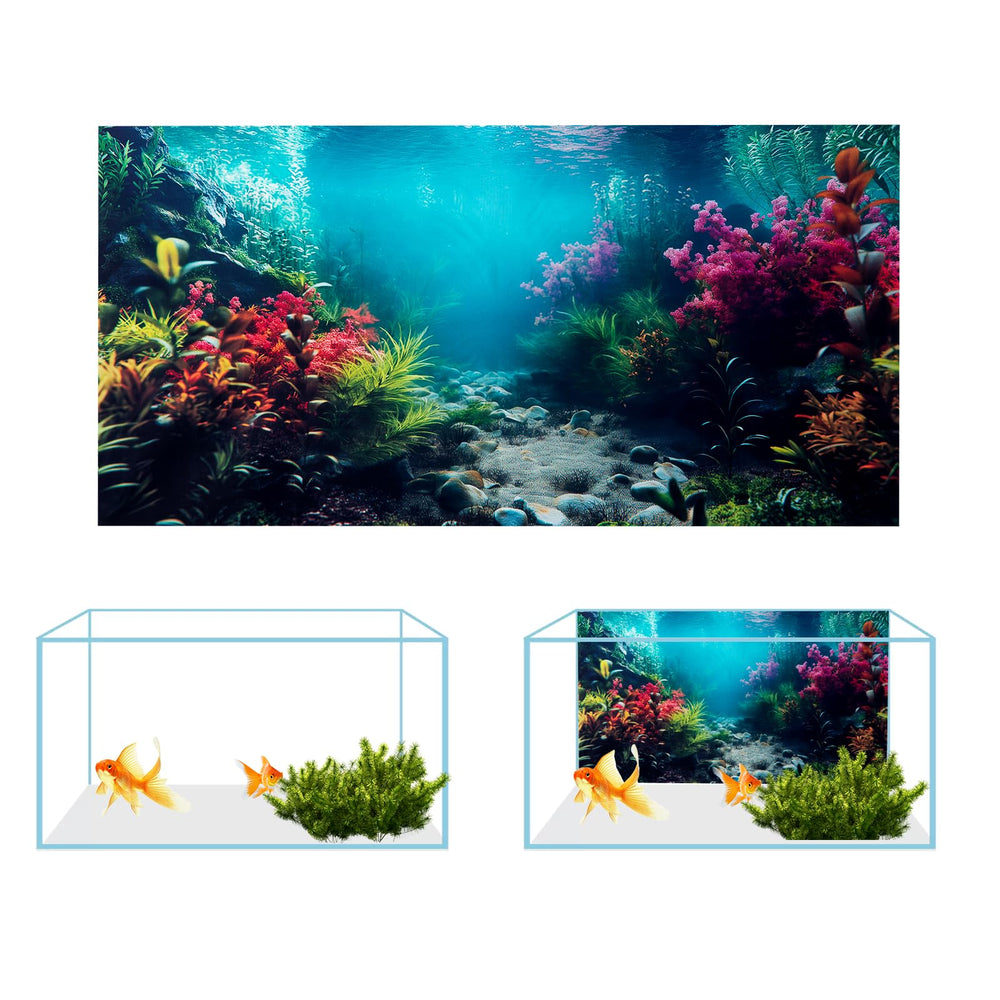 Fondo COMSUN de plantas acuáticas para un aspecto fresco y vivo.