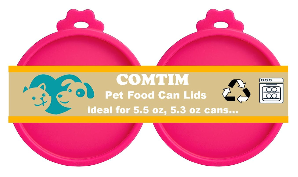 Tapas Comtim para alimento de gato, sellado que mantiene la humedad