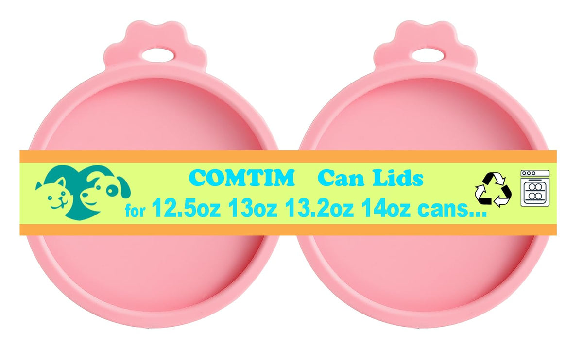 Tapa de silicona Comtim para lata de perro de 12,5 oz mantiene fresca y evita olores.