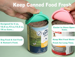 Comtim tapas silicona para latas de gato, sellan de forma segura.