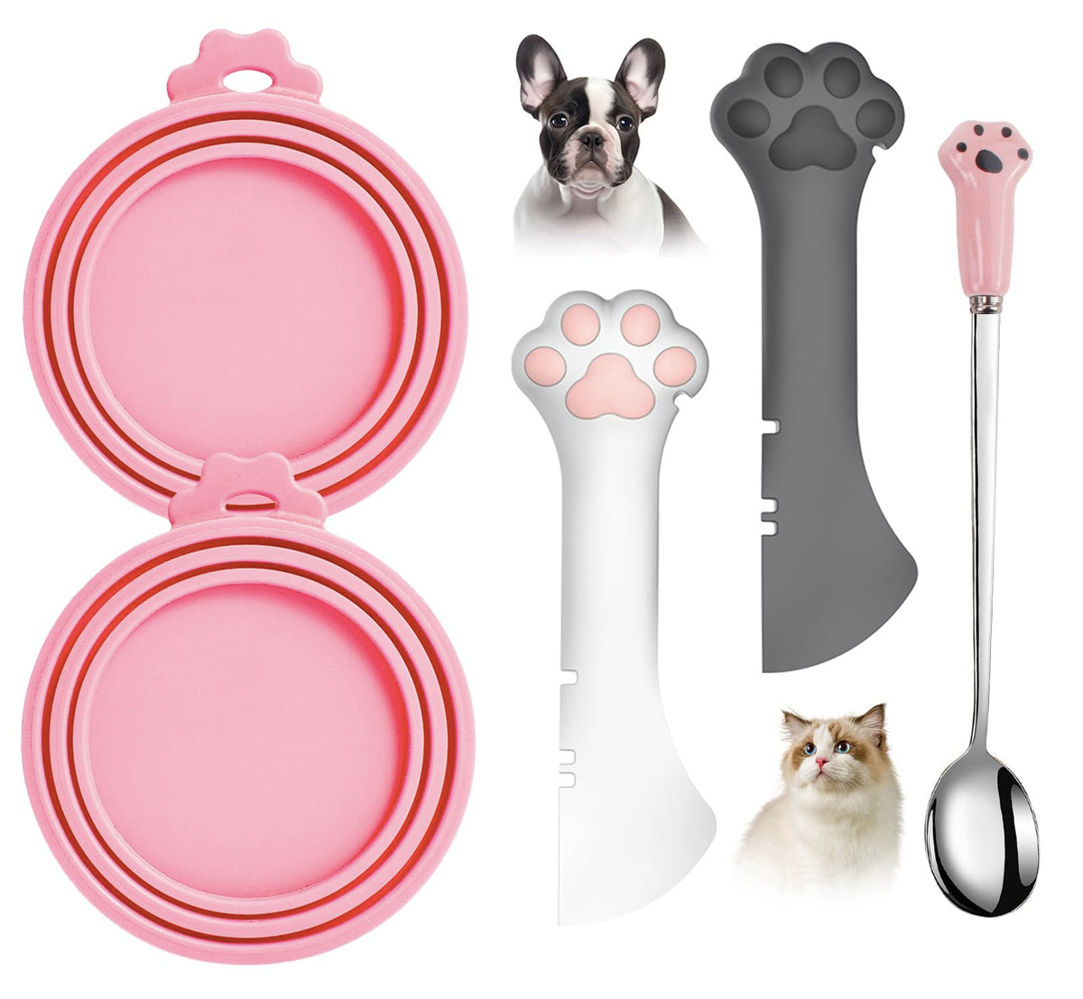 Comtim tapas de silicona para latas de mascotas con sellado hermético