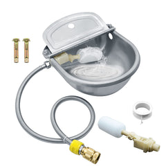COMVIEE bebedero automatico para animales en acero 304 mantiene agua fresca