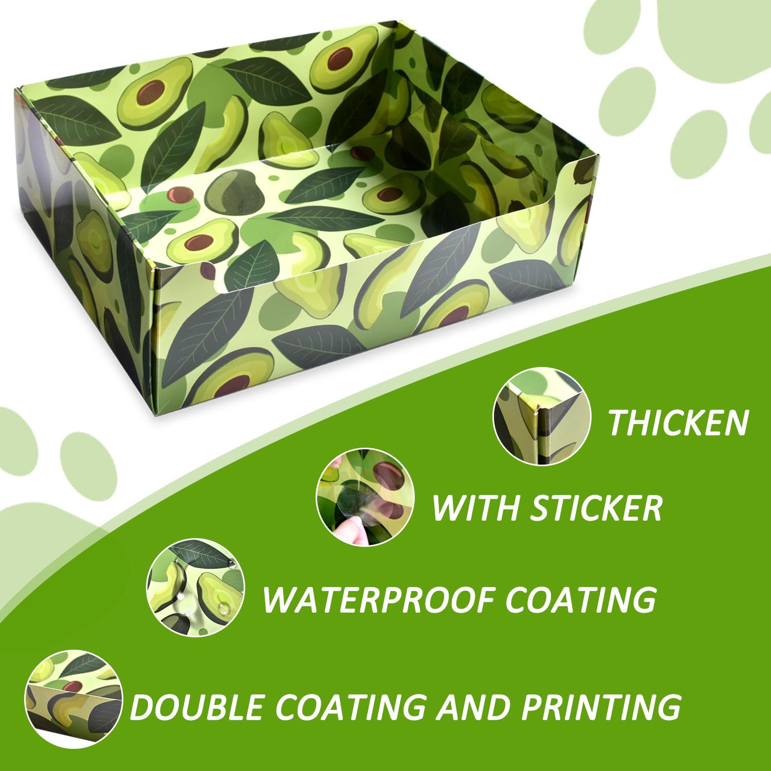 Caja de viaje CONLI para gatos, lista para salidas y limpieza.