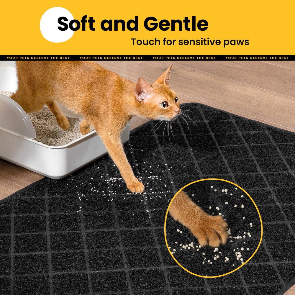 Fondo impermeable facilita la limpieza y protege el suelo.