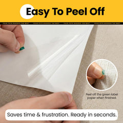Protector resistente de Conlun para muebles, defensa duradera frente a uñas y objetos afilados.