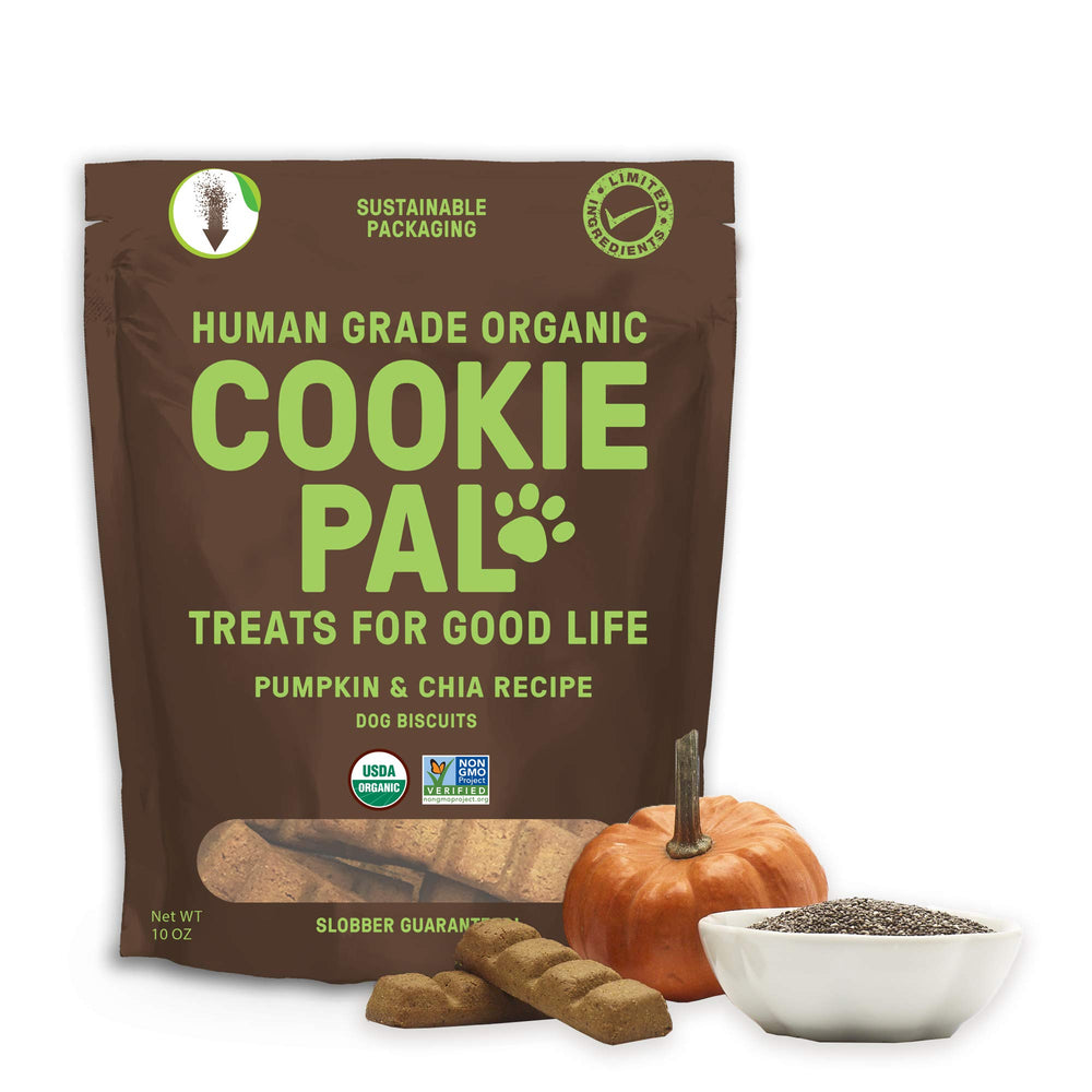 CookiePal bolsa premios para perro grado humano, listo para recompensa diaria.