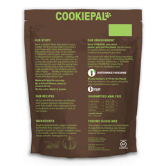 CookiePal harina sarraceno orgánica, base suave para galletas para perros.