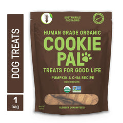 CookiePal ingredientes clave lentejas orgánicas, base nutritiva para galletas caninas.