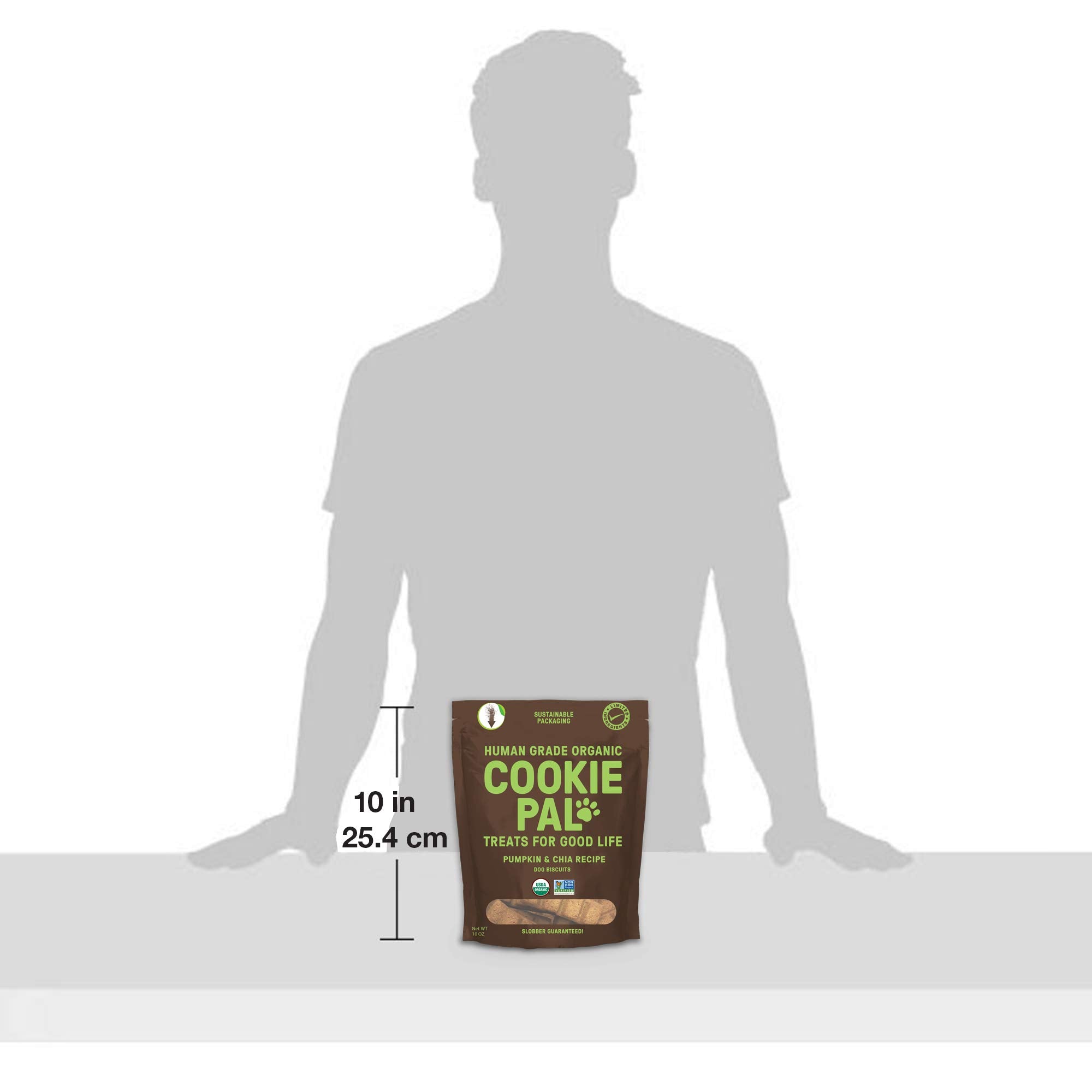 CookiePal perro disfruta una galleta crujiente, ideal para entrenamiento y juego.