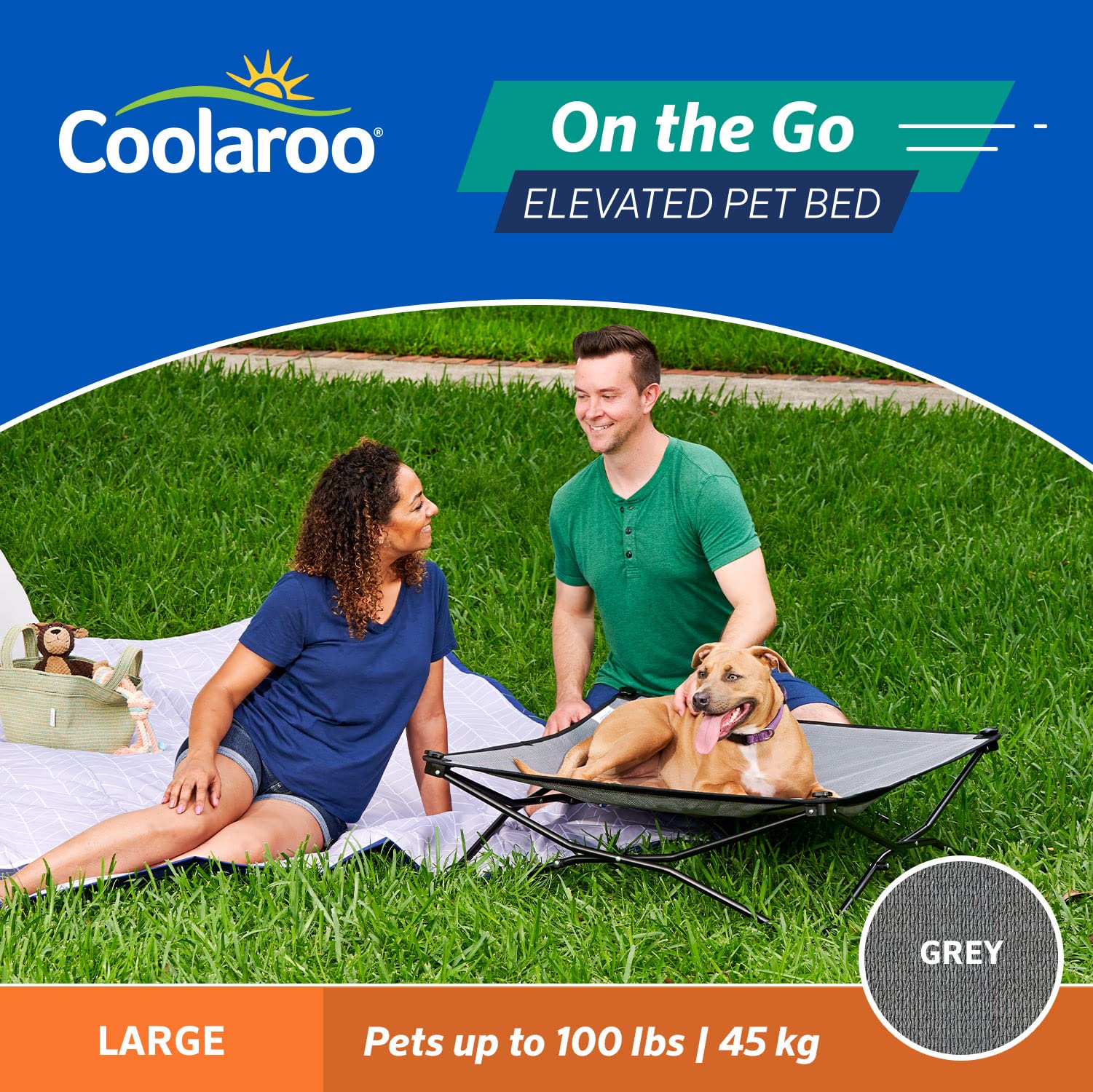 Bolsa de transporte incluida para viajar con la cama Coolaroo.