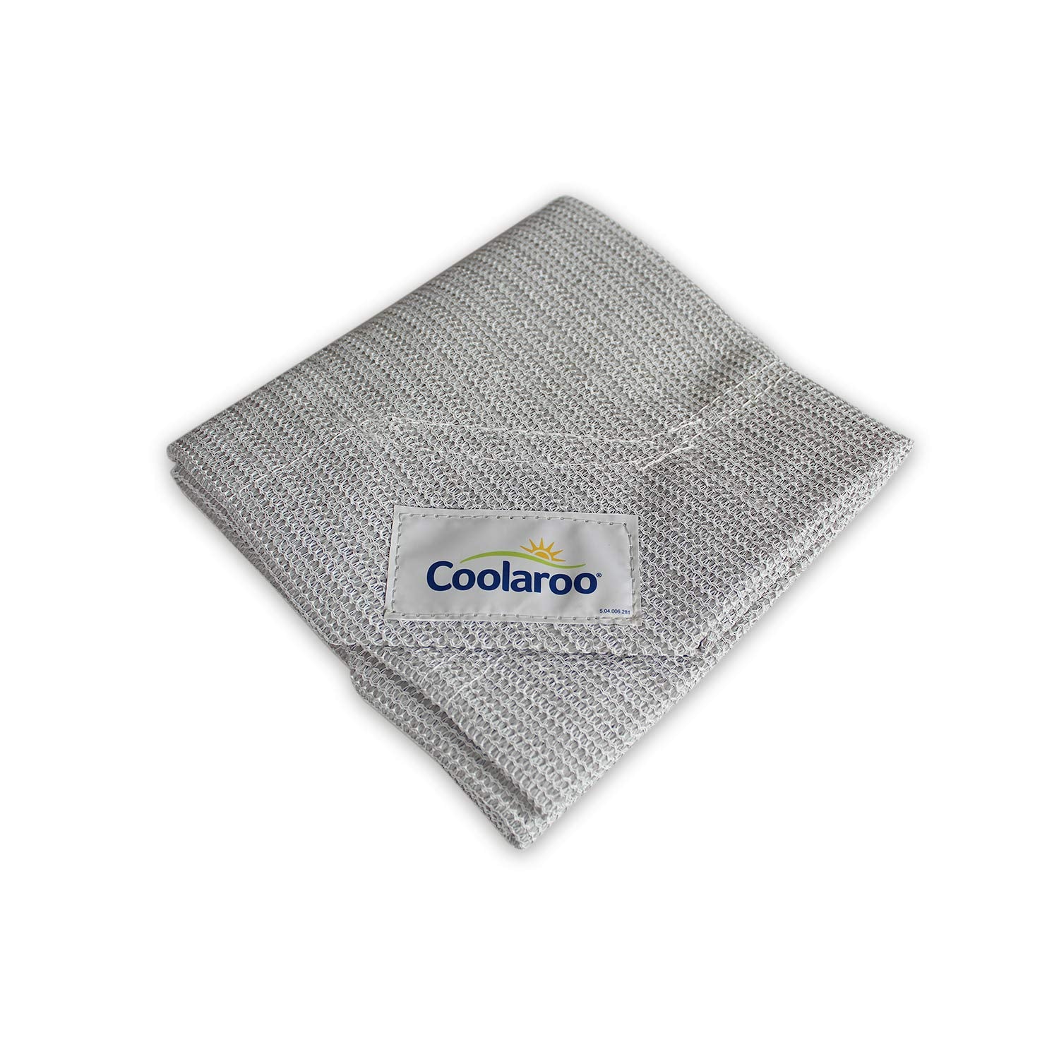 Coolaroo cubre con tejido nylon transpirable para mayor flujo de aire.