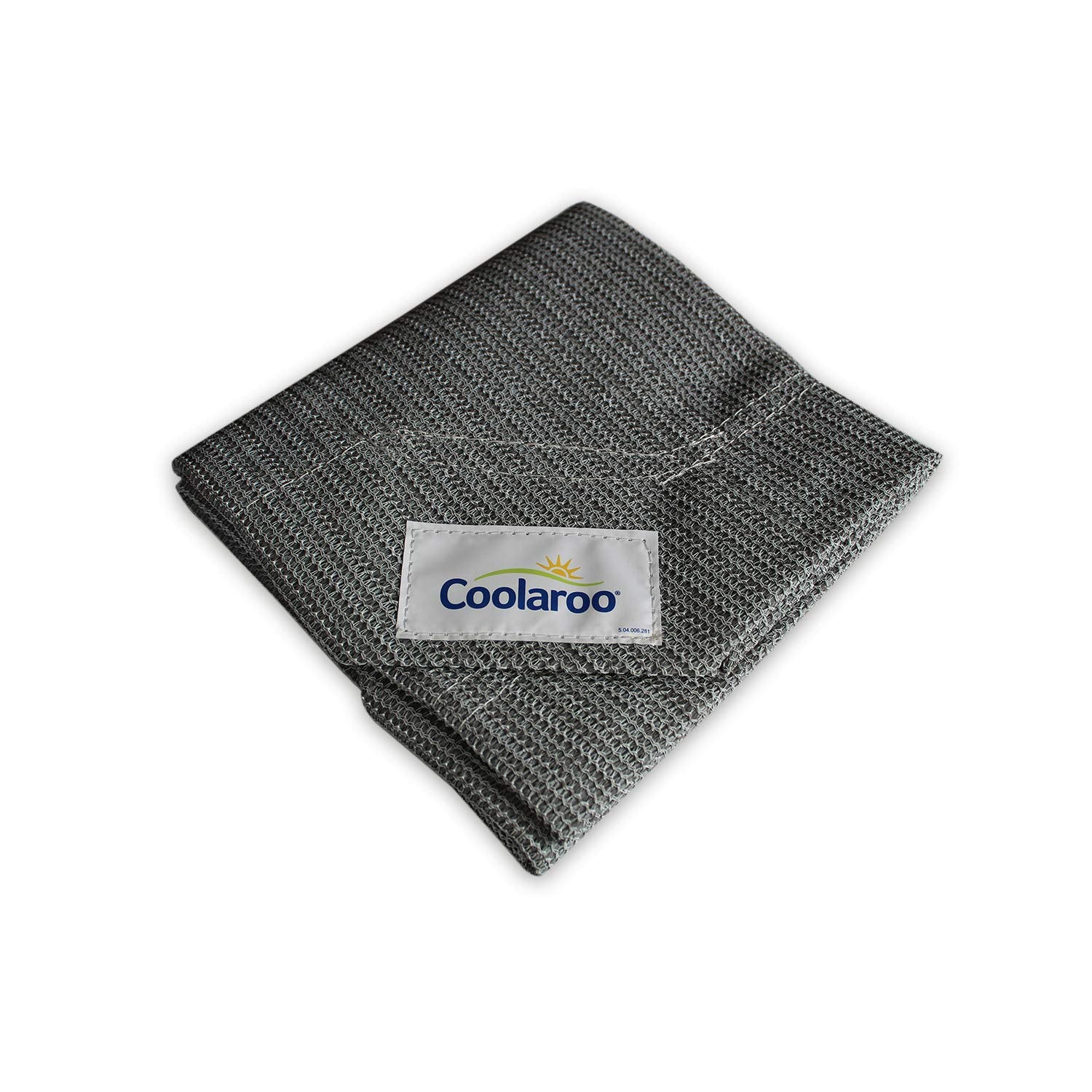 Coolaroo diseño contemporáneo para cama de mascota gris grafito, se integra con cualquier decoración interior.