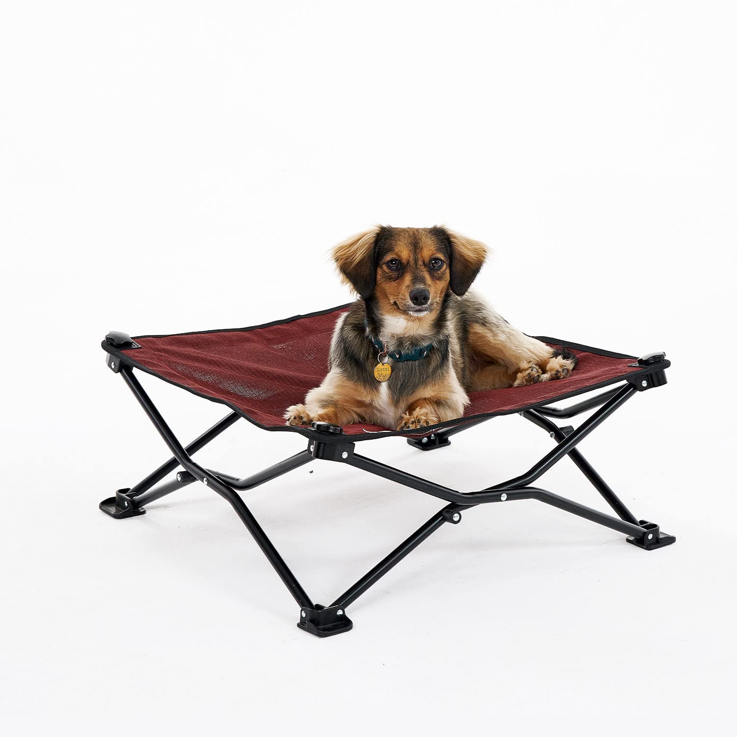 Coolaroo cama elevable desplegable para exteriores, confort portátil.