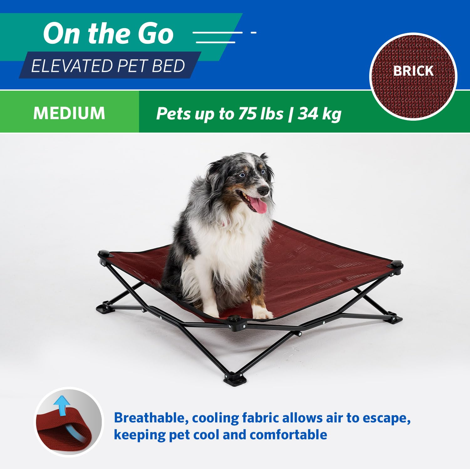 Coolaroo On-The-Go: estructura ligera para facilitar viajes y traslado