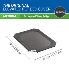 Coolaroo tejido nylon transpirable, mantiene a tu mascota fresca al dormir.