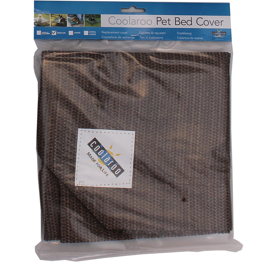 Tejido HDPE duradero de Coolaroo evita puntos calientes en la cama.