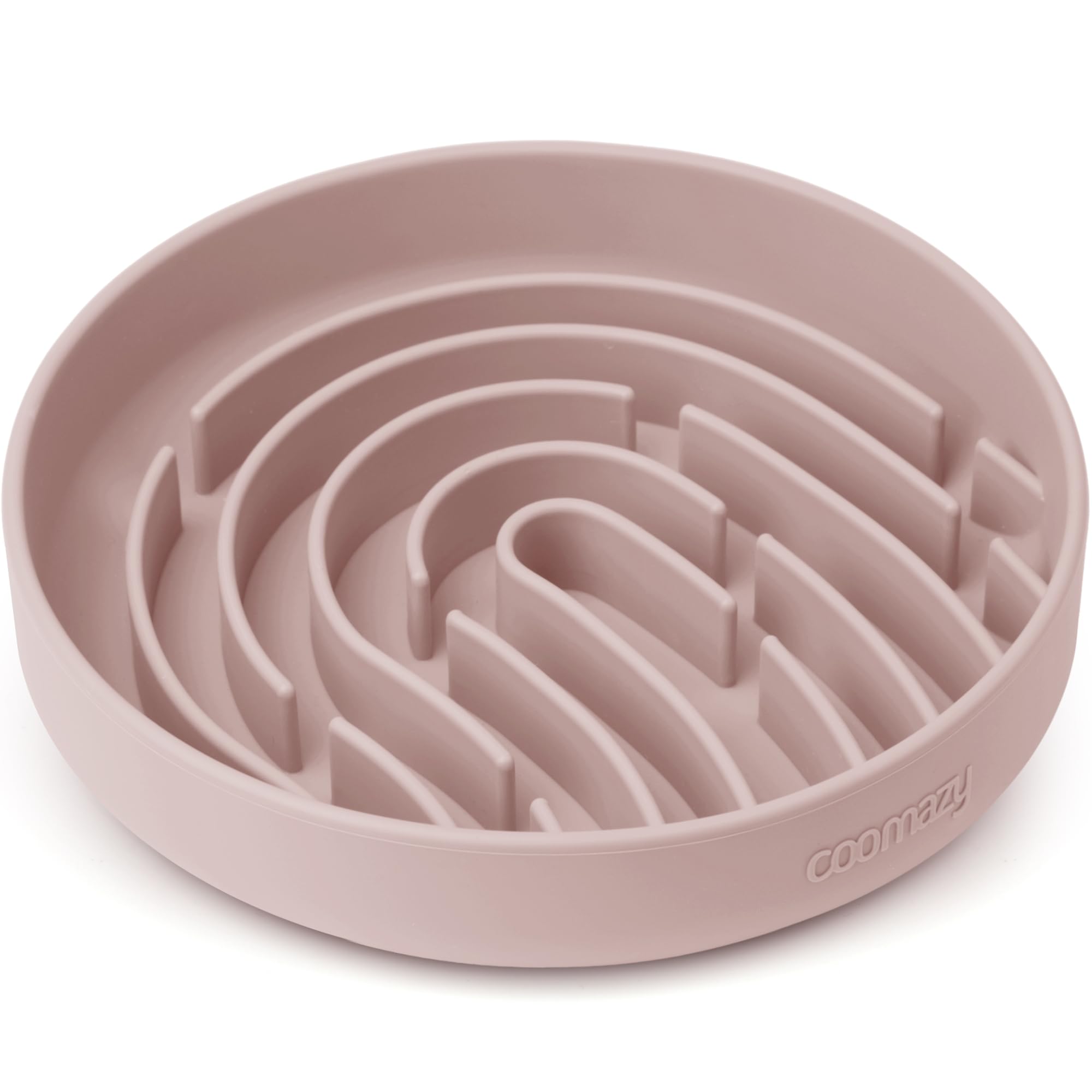 Coomazy tazón lento de silicona para perro grande para comer más pausadamente.