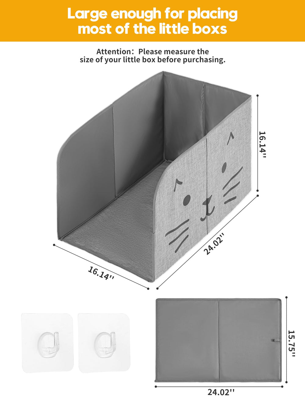 Ganchos dobles Coorganisers para pala de arena y almacenamiento práctico.