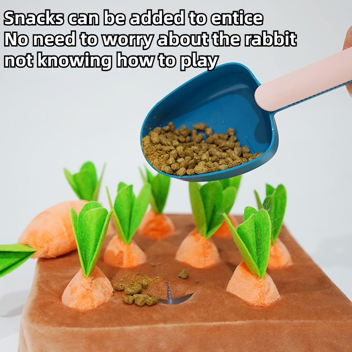 Copfeu Regalo innovador para mascotas amantes de conejos.
