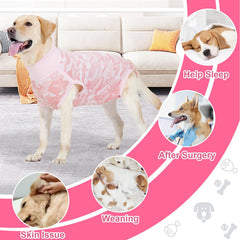 Mono Coppthinktu para perros: recuperación suave con tejido elástico