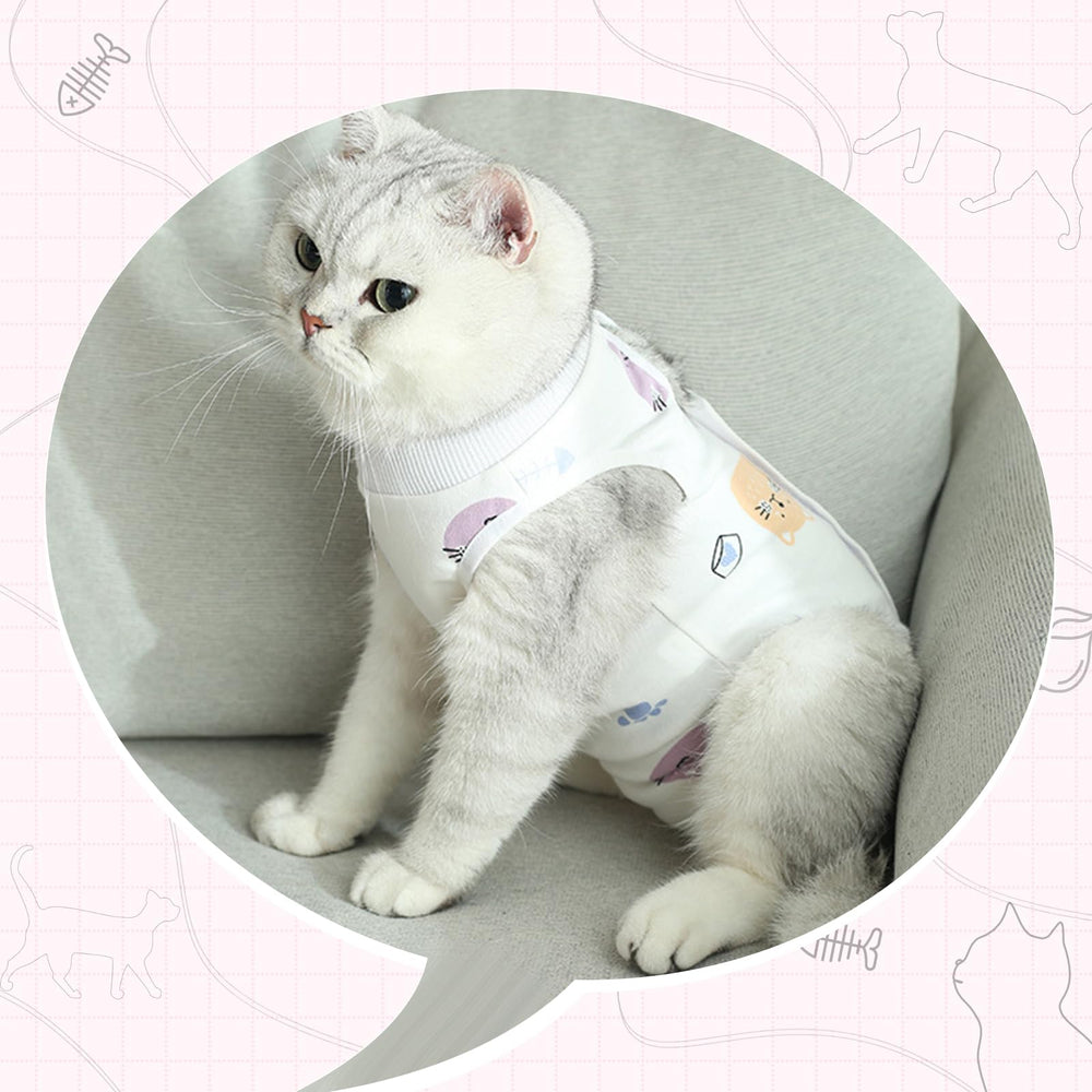 Coppthinktu pieza reutilizable lavable para gatos, ideal en múltiples rondas de recuperación.
