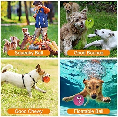 Coricorsu bola sonora roja para perro, ideal para mantener al cachorro entretenido.