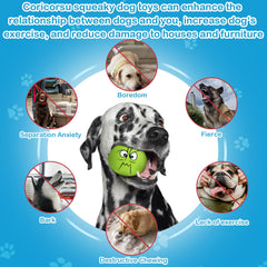 Coricorsu juego fetch con bola interactiva para perros.